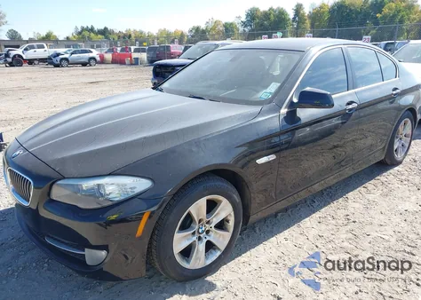 2013 BMW 528I xDrive from USA, damaged, VIN WBAXH5C50DDW13761